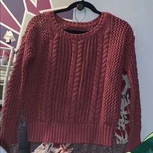 Cropped sweater